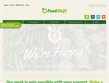 Tablet Screenshot of foodshift.net